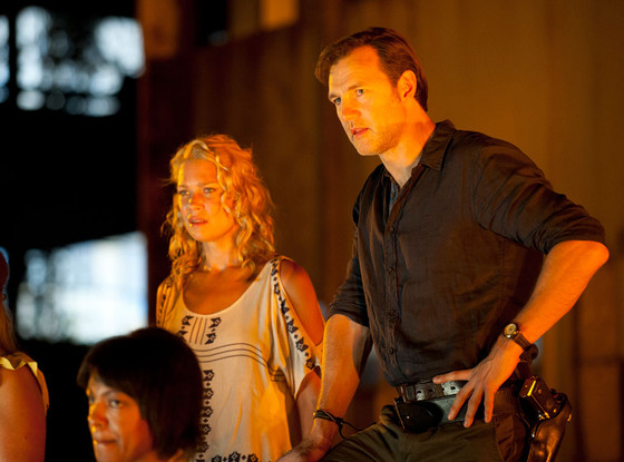 Laurie Holden, David Morrissey, The Walking Dead Laurie Holden, David Morrissey, The Walking Dead